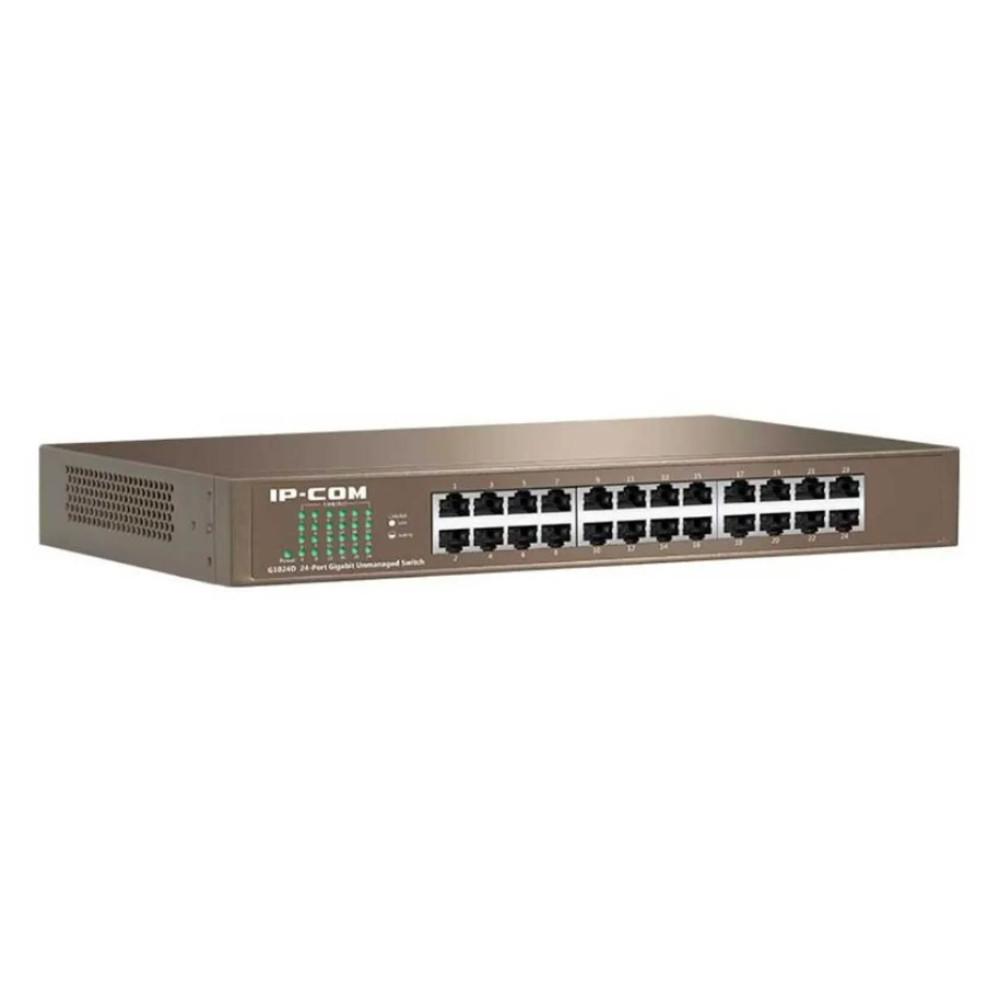 Switch IP-Com 24pt Gigabit para Rack e Mesa - G1024D - 3