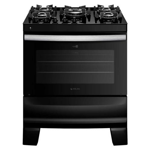 Fogão Agile Up com Mesa de Vidro e 5 Bocas Atlas - 1