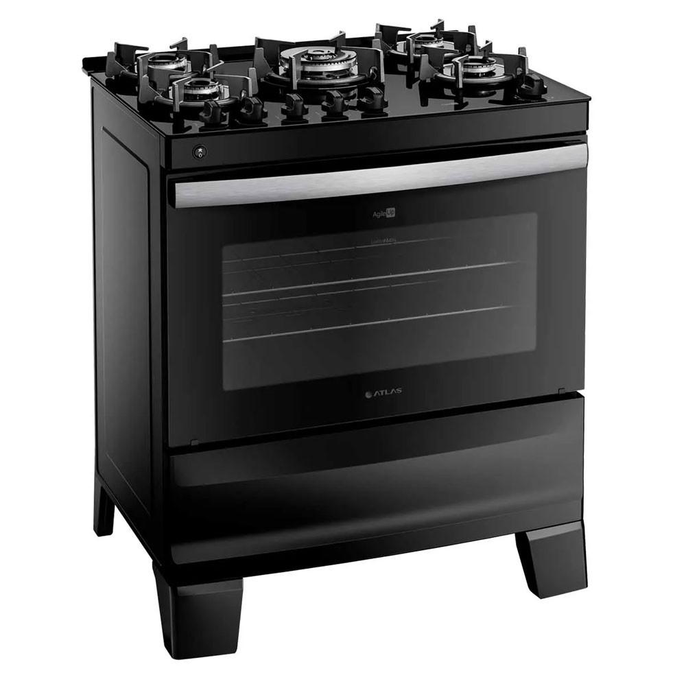 Fogão Agile Up com Mesa de Vidro e 5 Bocas Atlas - 2