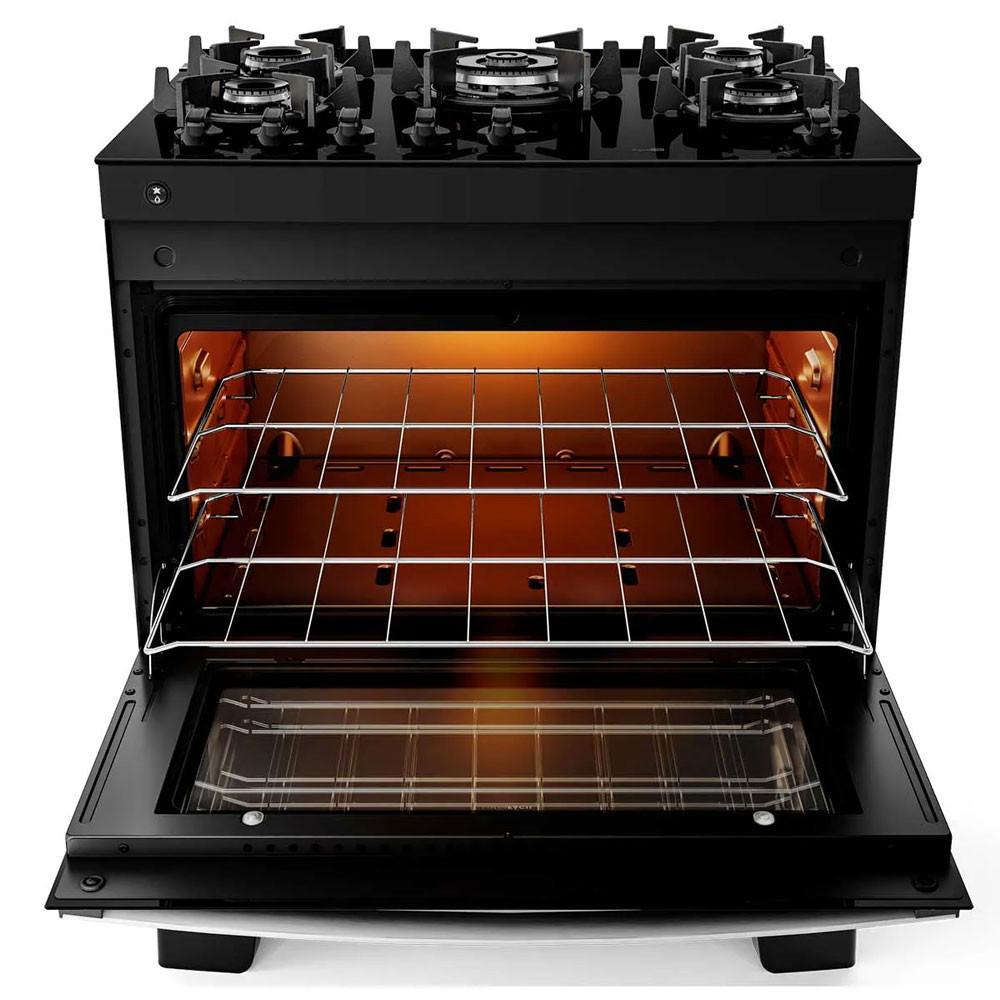 Fogão Agile Up com Mesa de Vidro e 5 Bocas Atlas - 3