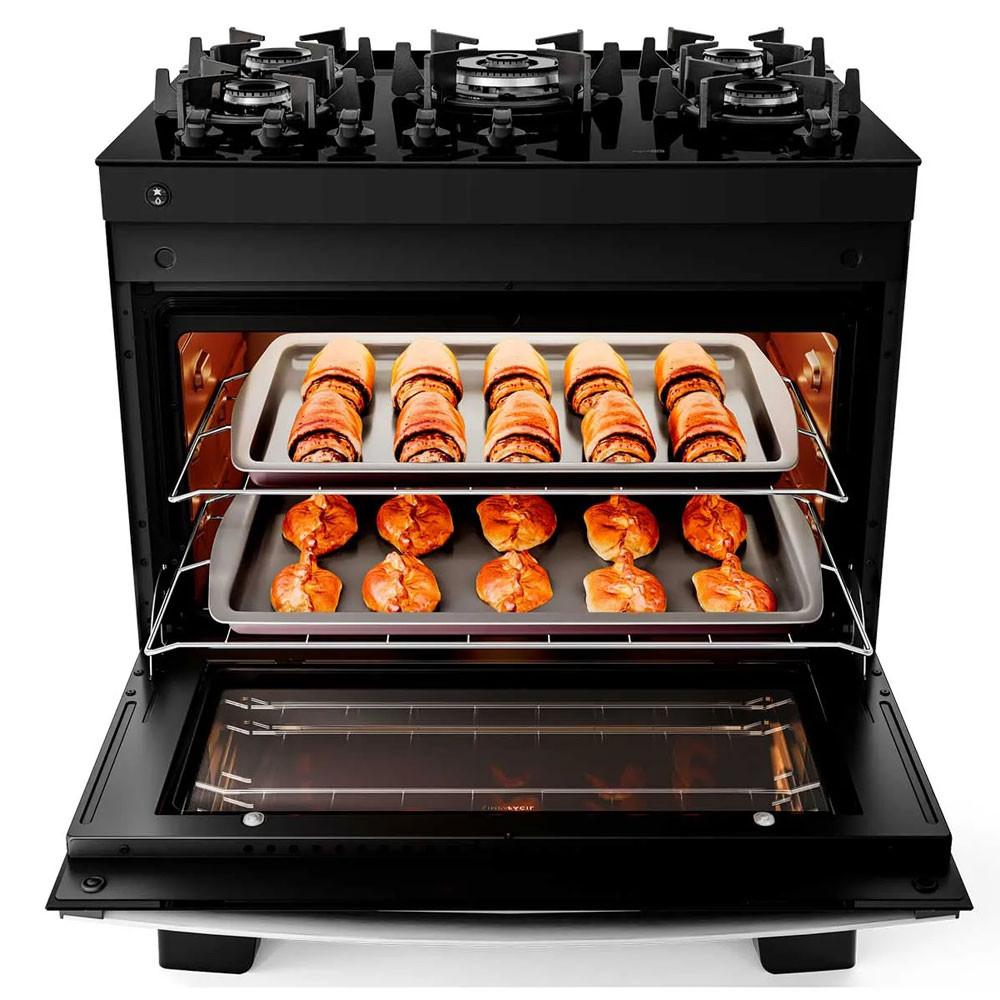 Fogão Agile Up com Mesa de Vidro e 5 Bocas Atlas - 4