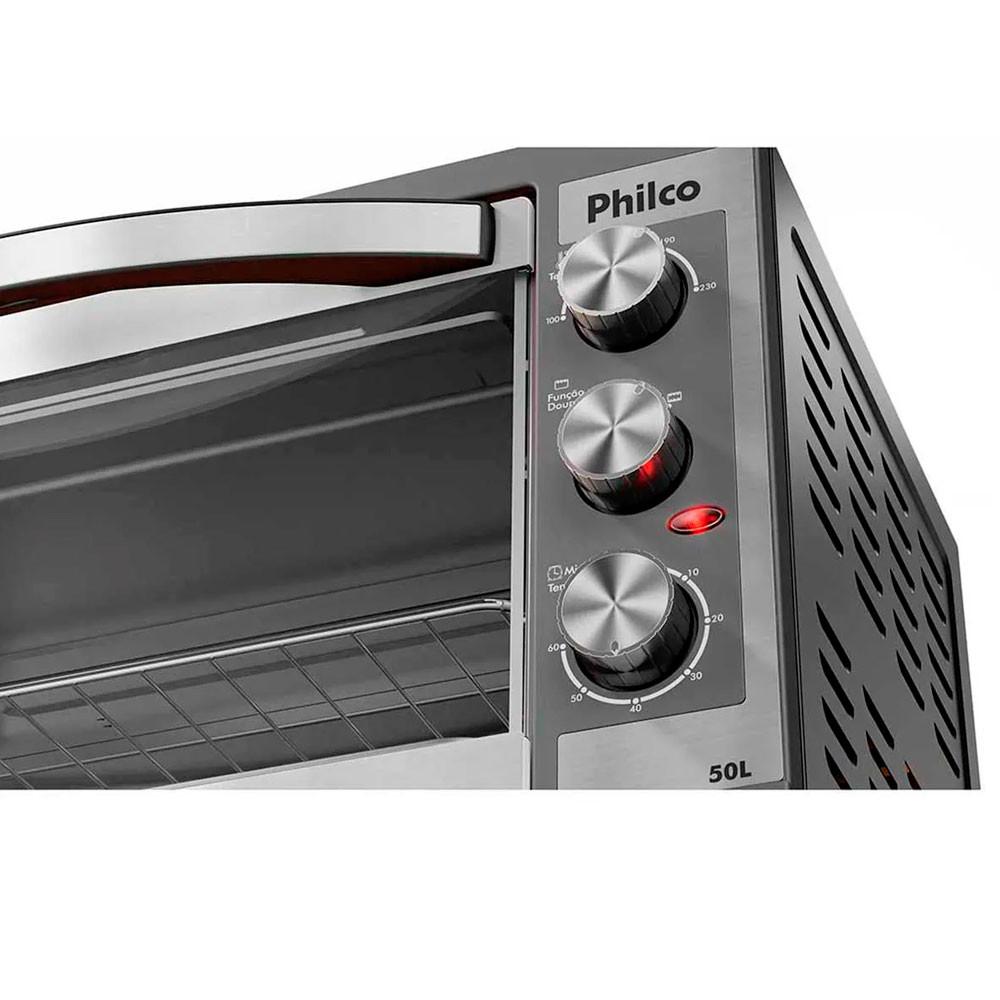 Forno Elétrico Philco 50L PFE52P Dupla Resistência - 10