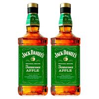 Whisky Jack Daniels Americano 5 Anos Apple 1L 2 Unidades - 1