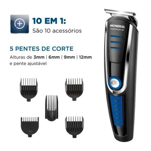 Aparador de Pelos BG-03 Super Groom 10 Potência 6W Mondial - 2