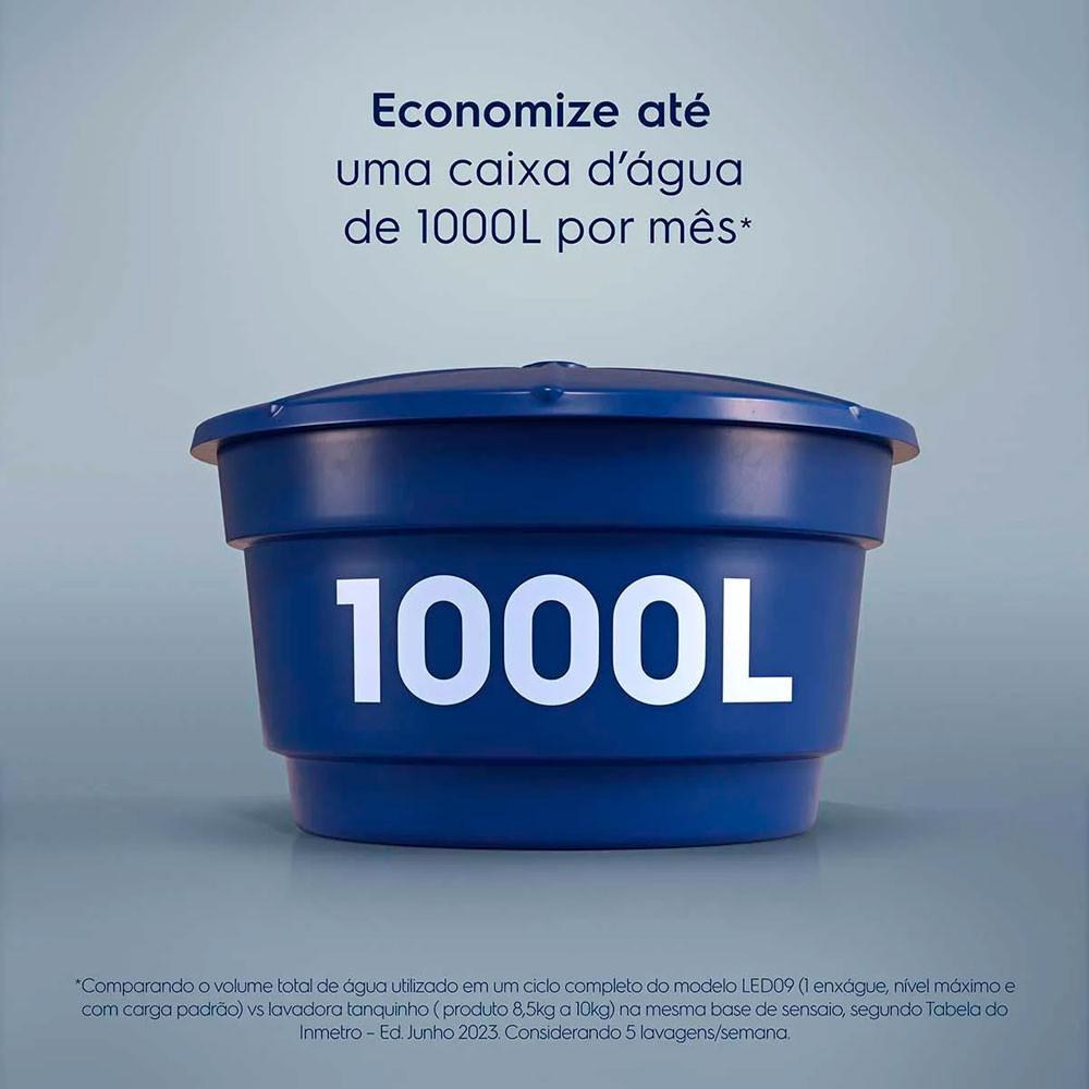 Máquina de Lavar Electrolux 9Kg Efficient Care LED09 - 6