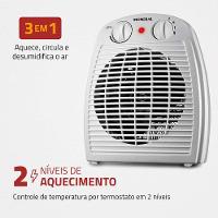 Aquecedor de Ambientes a Ar Termoventilador Mondial A-08 1500W - 2
