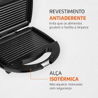 Sanduicheira Fast Grill e Sandwich Mondial S-12 750W - 3