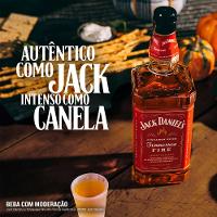 Whisky Jack Daniels Tennessee Fire 1L 6 Unidades - 6