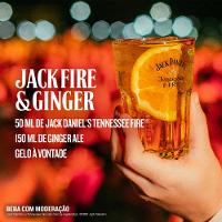 Whisky Jack Daniels Tennessee Fire 1L 3 Unidades - 6