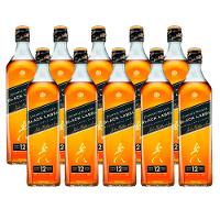Whisky Johnnie Walker Black Label 1L 10 Unidades - 1