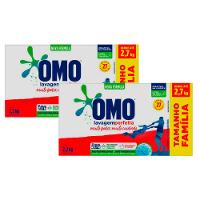Sabão Em Pó Omo Lavagem Perfeita 2.2kg com 2 Unidades - 1