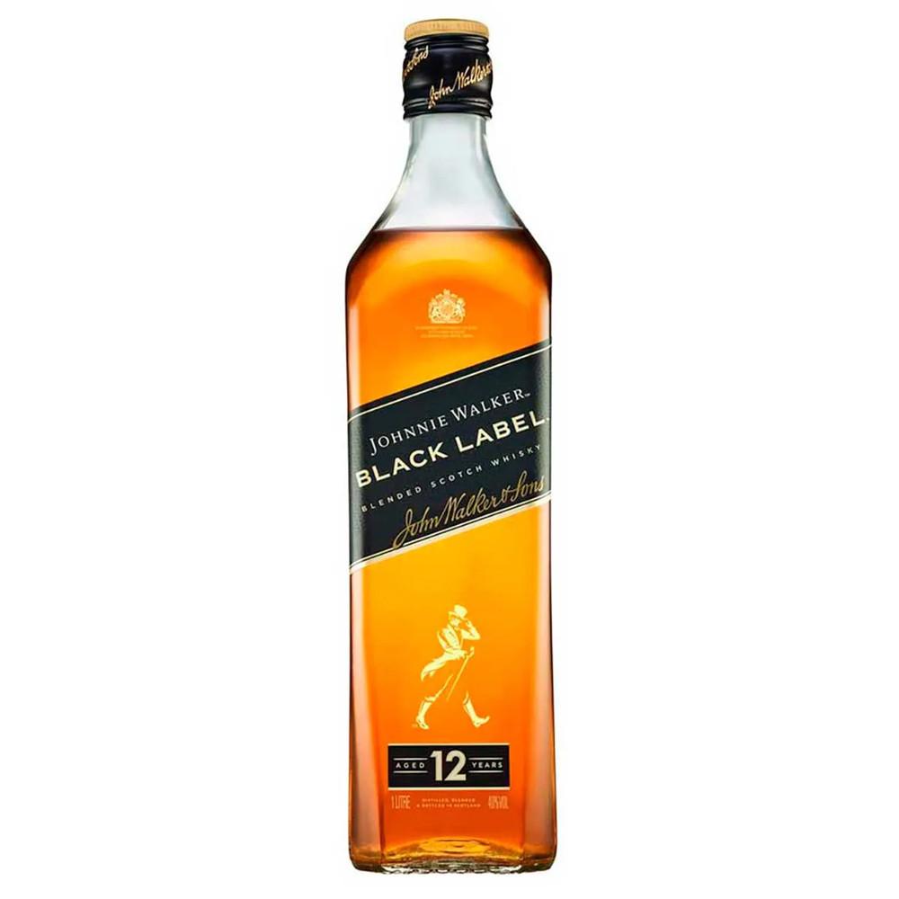 Whisky Johnnie Walker Black Label 1L 8 Unidades - 2