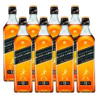 Whisky Johnnie Walker Black Label 1L 8 Unidades - 1