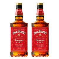 Whisky Jack Daniels Tennessee Fire 1L 2 Unidades - 1