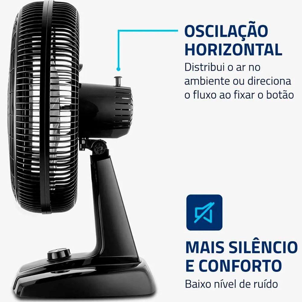 Ventilador de Mesa 40cm Mondial Turbo 8 Pás 3 Velocidades - 4