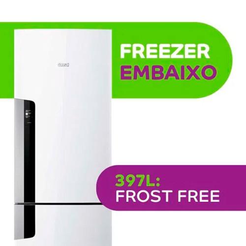Geladeira CRE44BB Frost Free Duplex 397L com freezer embaixo Consul - 6