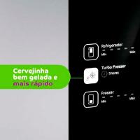 Geladeira CRE44BB Frost Free Duplex 397L com freezer embaixo Consul - 5