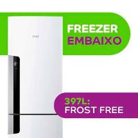 Geladeira CRE44BB Frost Free Duplex 397L com freezer embaixo Consul - 6
