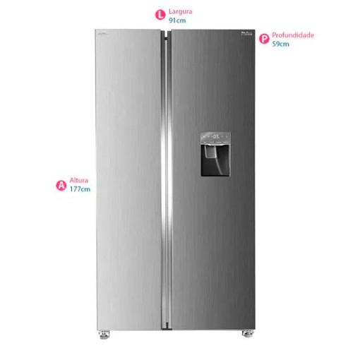 Refrigerador PRF535ID Side By Side 434L Philco - 10