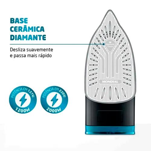 Ferro a Vapor F-53 60Hz Mondial - 2