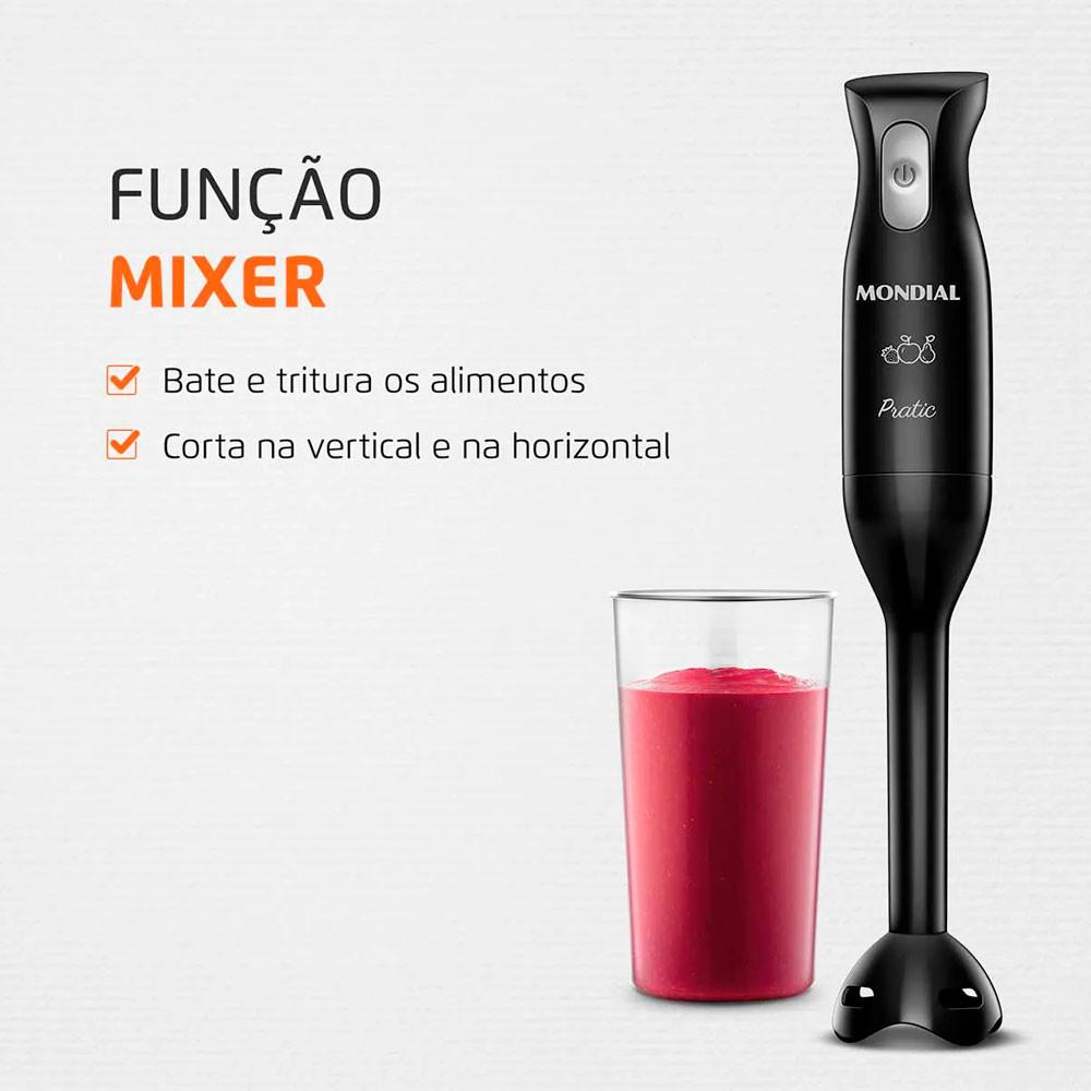 Mixer Pratic Mondial M 15 B 200w - 2