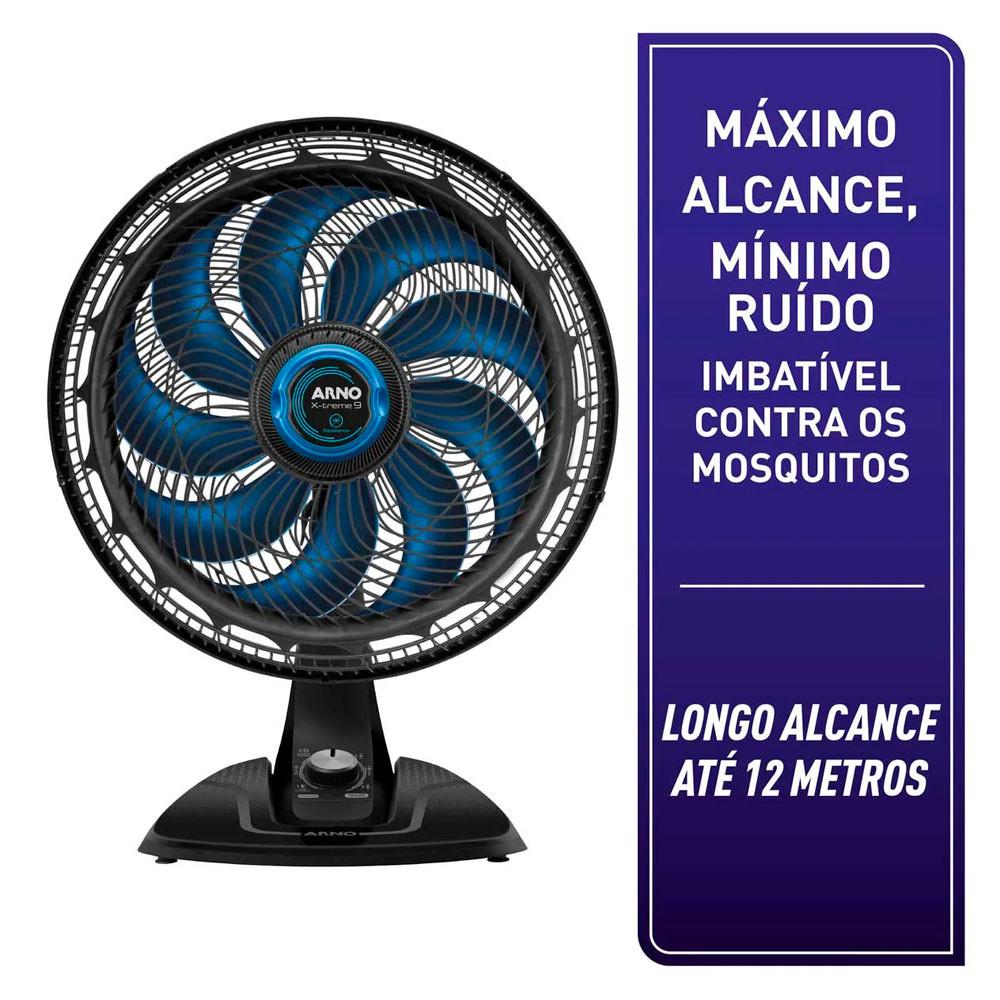 Ventilador Arno X-treme 9 Mesa Repelente 40cm VE95 - 2