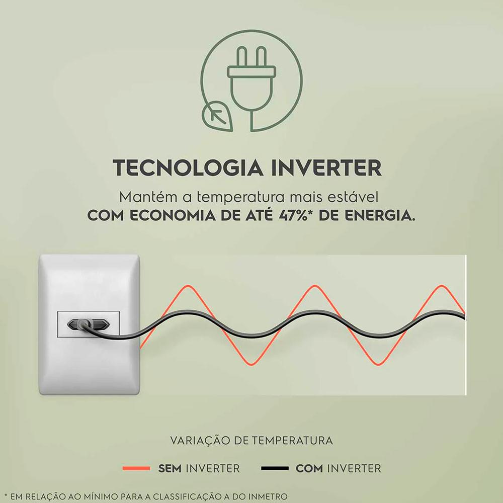 Geladeira Electrolux Frost Free Inverter 480L Efficient com AutoSense Smart Duplex  IT70 - 8
