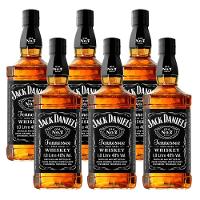 Jack Daniels Old No. 7 Tennessee Whiskey 1L 6 Unidades - 1