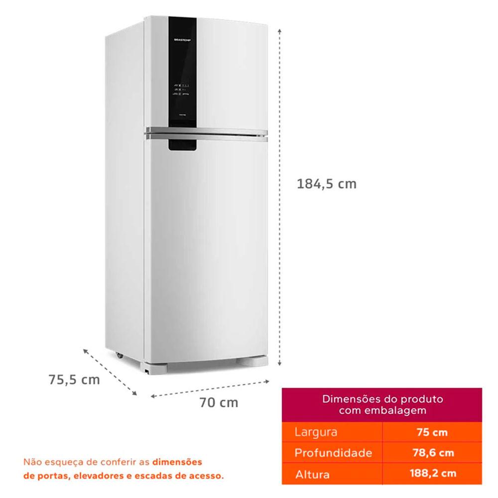 Geladeira Brastemp Frost Free Duplex A+++ 463 Litros com Fresh Box e Cold Room - 5