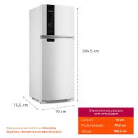 Geladeira Brastemp Frost Free Duplex A+++ 463 Litros com Fresh Box e Cold Room - 5