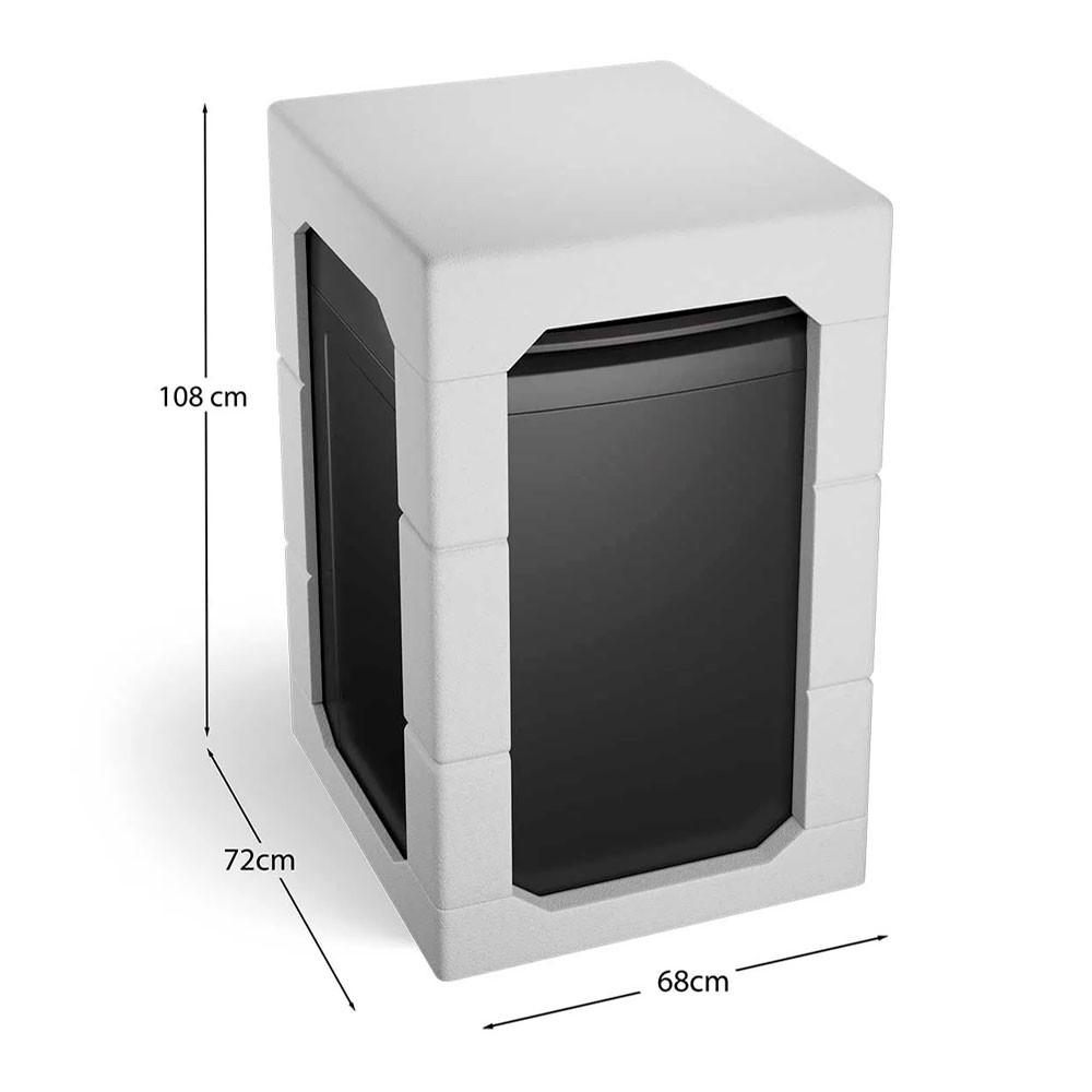 Máquina de Lavar Brastemp 15kg com Timer Pro - 9