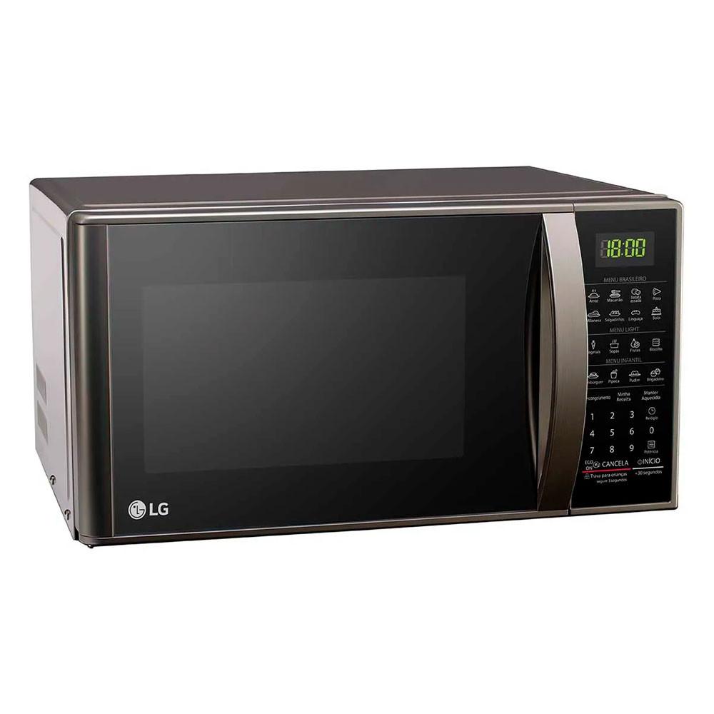 Microondas LG 30 Litros Limpa Fácil MS3043BR - 3