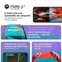 Smartphone Motorola Moto G35 5G 256GB 12GB Ram Boost e Camera 50MP com AI NFC Tela 6.7 com Superbrilho - 3