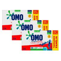 Kit Sabao em Po Omo Lavagem Perfeita 2.2kg 3 Unidades - 1