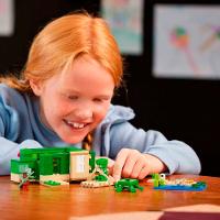 Bloco de Montar LEGO 234 Peças Minecraft A Casa Tartaruga de Praia - 5