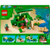 Bloco de Montar LEGO 234 Peças Minecraft A Casa Tartaruga de Praia - 7