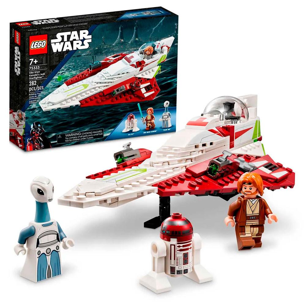 Bloco de Montar LEGO 282 Peças Star Wars Tm Caca Estelar Jedi de Obi-Wan Kenobi - 2