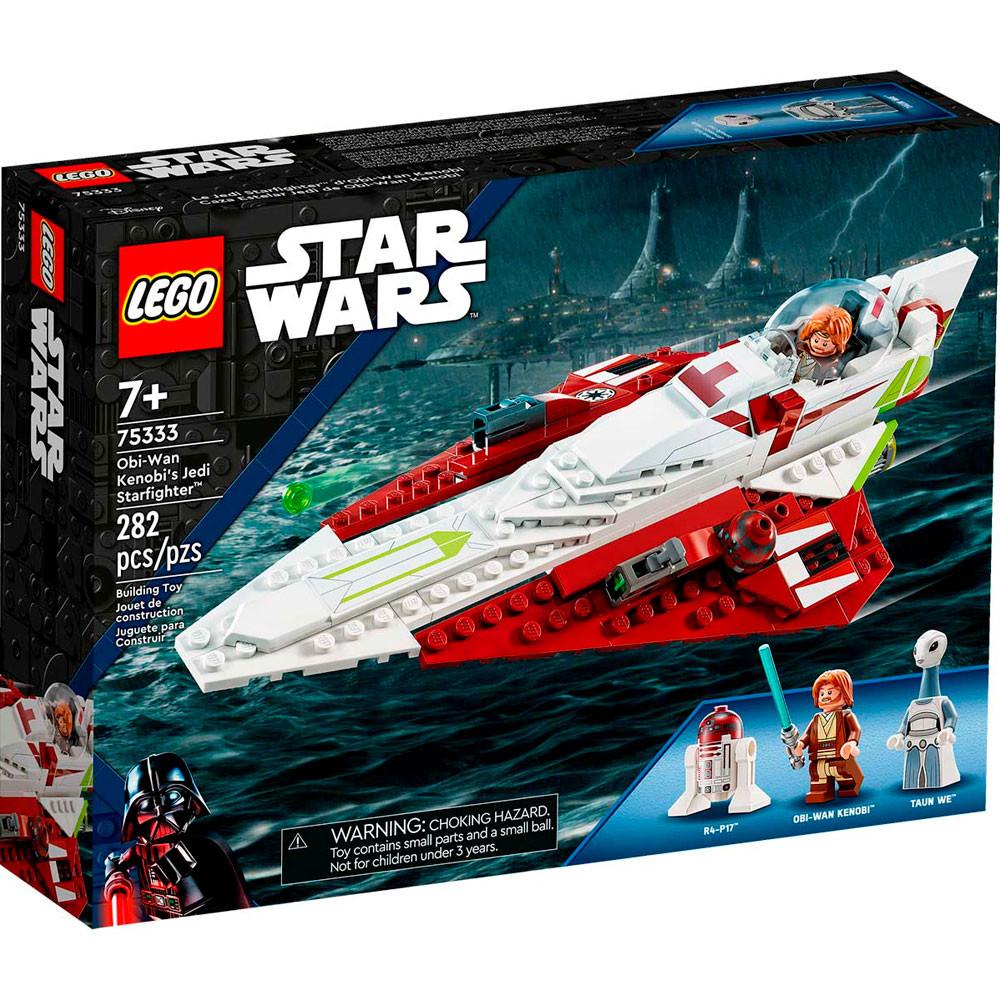 Bloco de Montar LEGO 282 Peças Star Wars Tm Caca Estelar Jedi de Obi-Wan Kenobi - 6