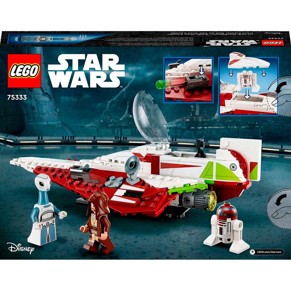 Bloco de Montar LEGO 282 Peças Star Wars Tm Caca Estelar Jedi de Obi-Wan Kenobi - 7