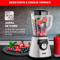 Liquidificador Arno Ultraforce Inox Jarra de Vidro LN92 - 3