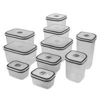 Conjunto Potes Hermético Polipropileno Electrolux 10 Peças - 1