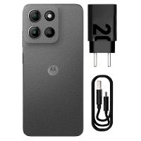 Smartphone Moto G15 256GB Grafite Vegan Leather Tela 6.7 Câmera Dupla 50MP Selfie 8MP Dual Chip Android 15 Motorola - 5