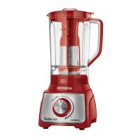 Liquidificador Mondial L-1100 RI Jarra de San Cristal 3L 1100W 12 Velocidades - 1