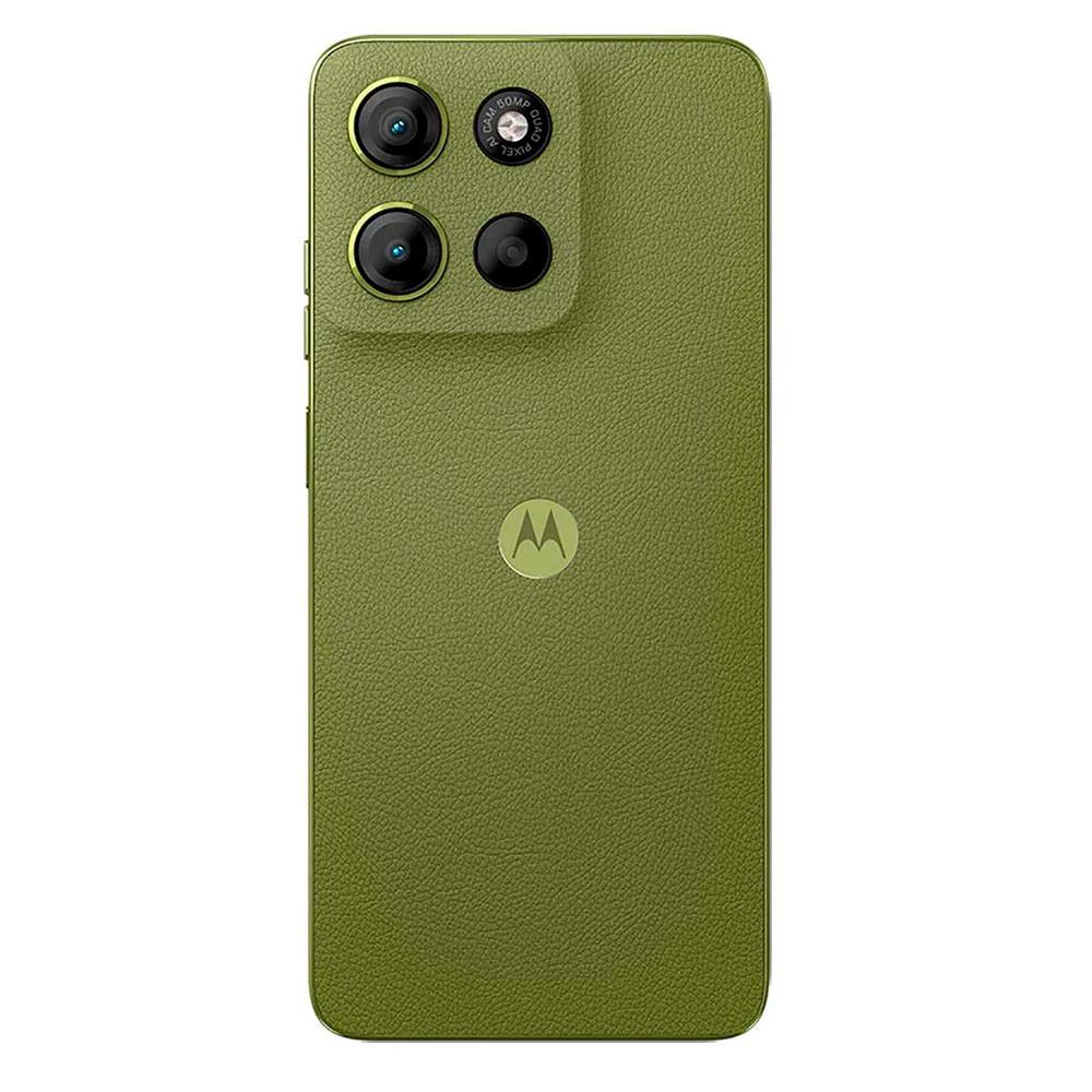 Smartphone Moto G15 256GB Verde Vegan Leather Tela 6.7 Câmera Dupla 50MP Selfie 8MP Dual Chip Android 15 Motorola - 7