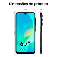 Smartphone Samsung Galaxy A16 128GB Cinza - 10