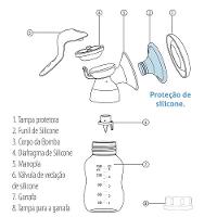 Bomba Tira Leite Manual Kababy - 10
