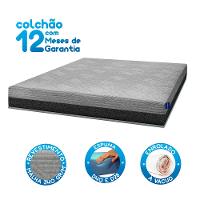 Colchão Espuma D-28 Queen Fit Visco Umaflex Cinza - 2