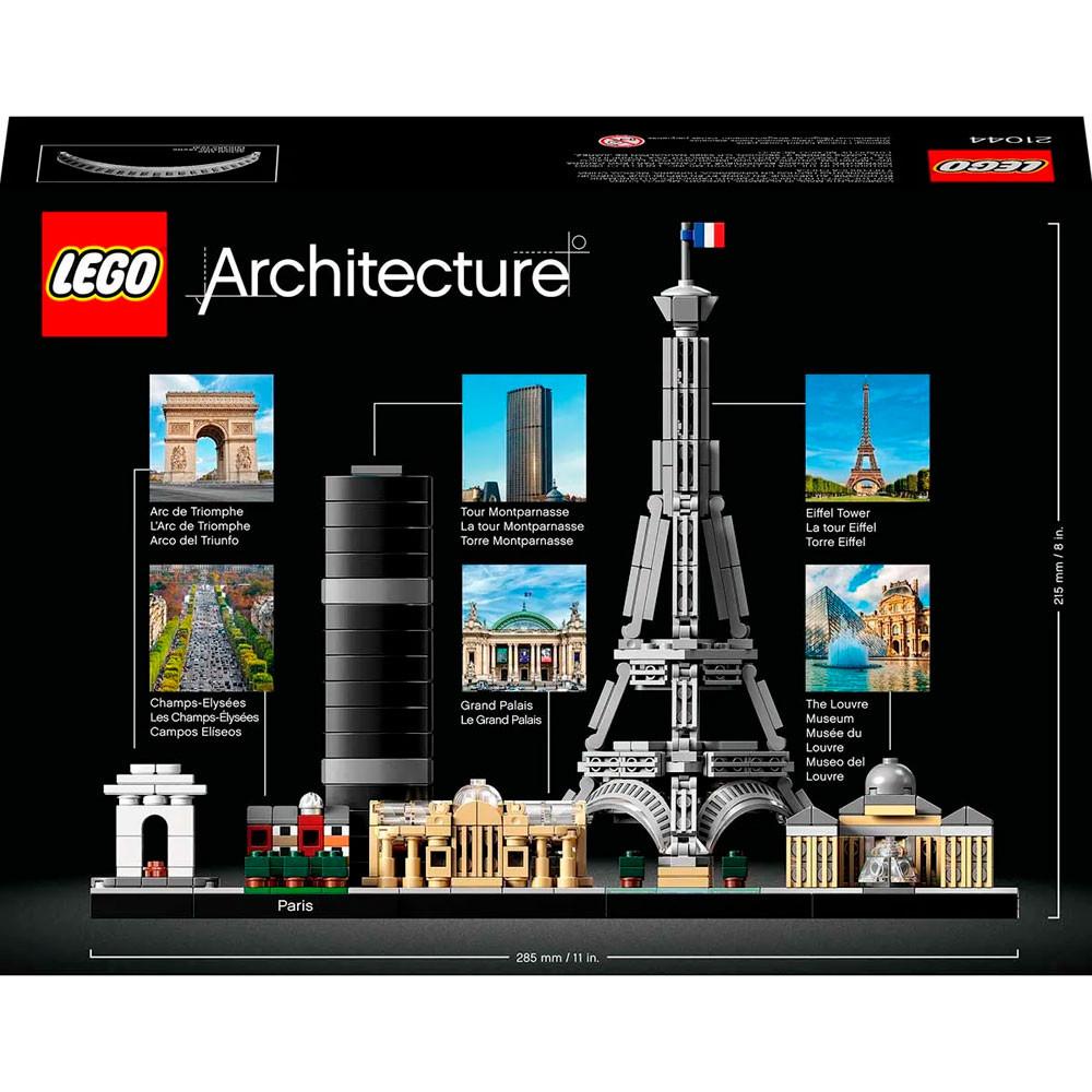 Bloco de Montar LEGO 649 Peças Architecture Paris - 4