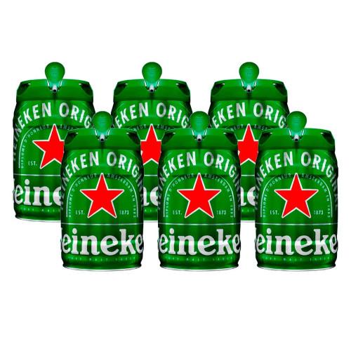 Cerveja Heineken Brasil 5 Litros com 6 Unidades - 1