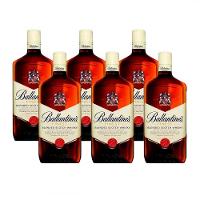 Whisky Escocês Ballantines Finest 1 Litro Caixa com 6 unidades - 1